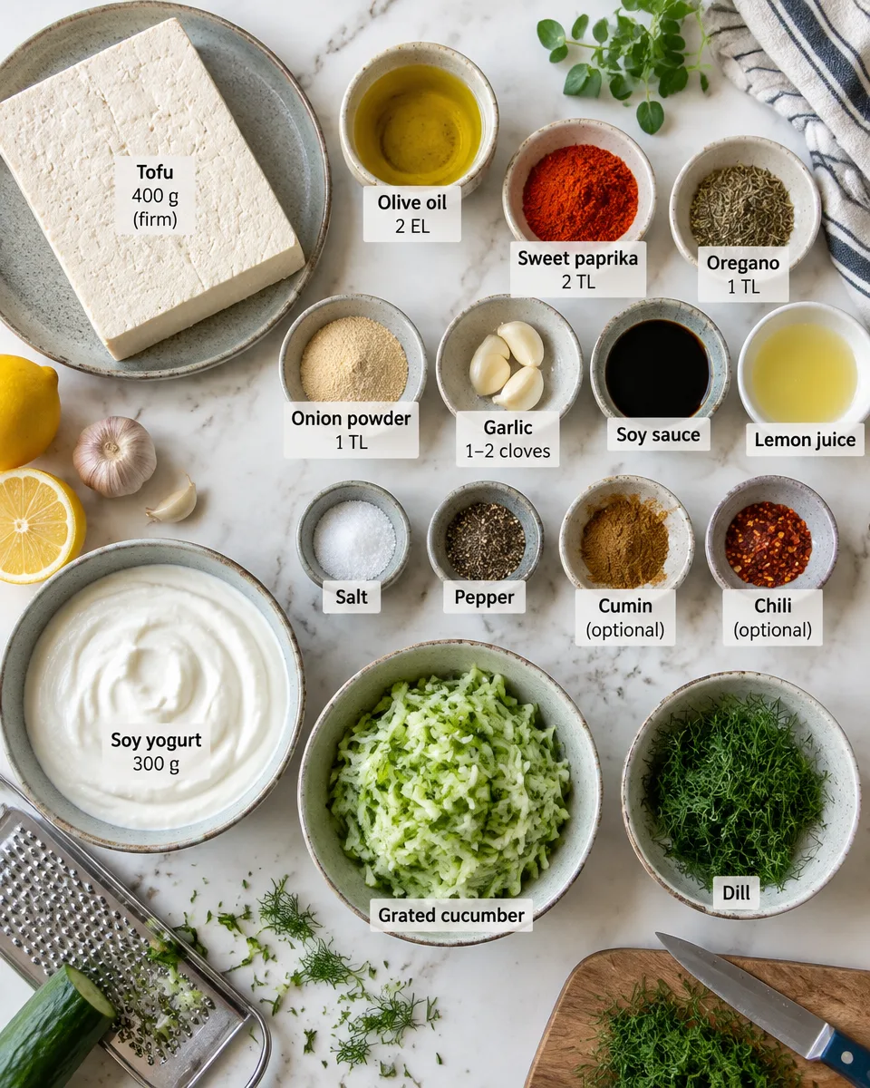 Tofu Gyros vegan