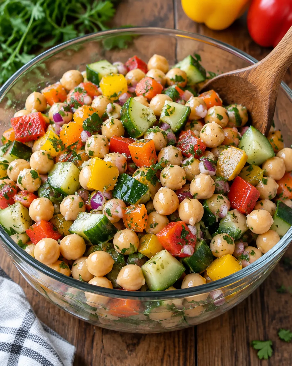 Kichererbsensalat Meal Prep