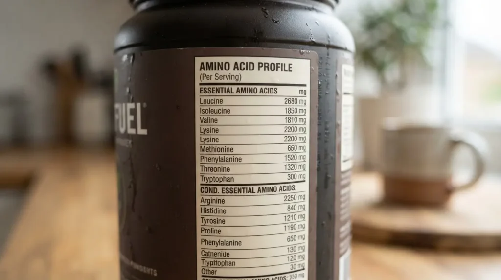 Kaufentscheidungen für Proteinpulver basieren auf dem Proteingehalt pro Portion