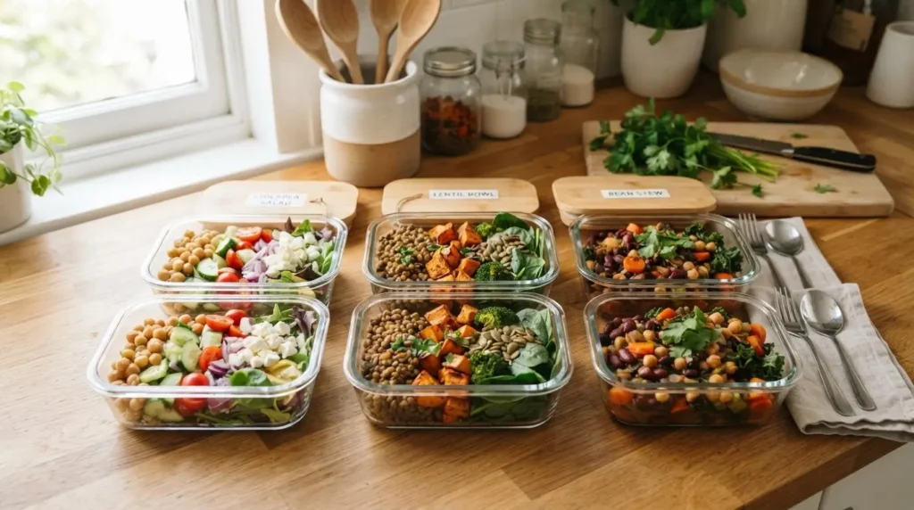 Meal Prep mit Hülsenfrüchten: Das Wochenkonzept