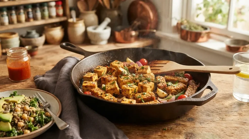 Tofu und Tempeh meisterhaft zubereiten